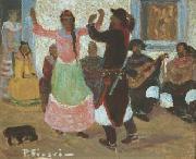 Pedro Figari Bailecito oil painting artist